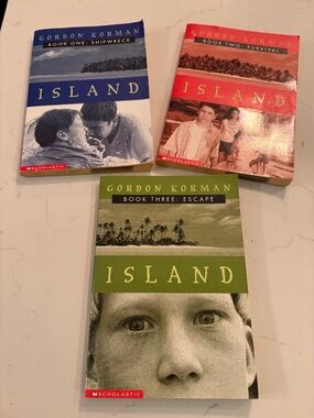 Island Book collection - Gordon Kormon BONUS shark tooth necklace